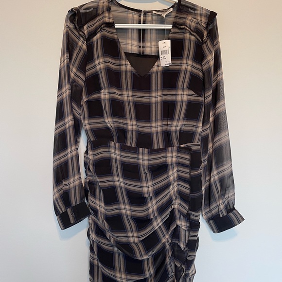 Mini Plaid Dress - Picture 2 of 5